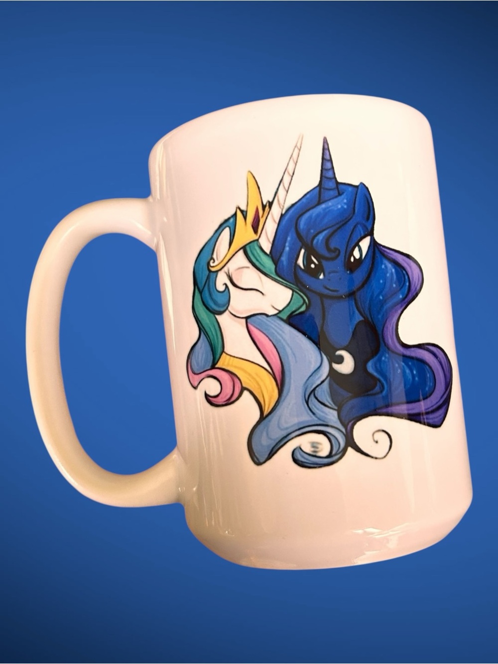 MLP My Little Pony Luna and Celestia 15oz Mug